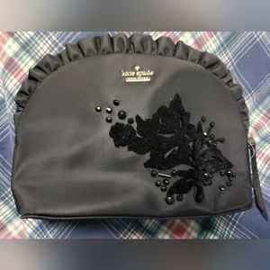 Kate Spade Black makeup bag (dome shape)